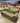 68746 Green Leather Sofa with Nailhead Trim