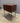 86583 Vintage Wooden Storage Chest on Metal Stand