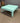 36359 Vintage Aqua Square Coffee Table