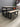 12386 Modern Industrial Dining Table Set with Benches