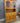 00477 Oak Display Cabinet with Glass Doors