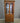 10149 Vintage Oak China Cabinet with Glass Doors