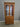 10149 Vintage Oak China Cabinet with Glass Doors