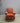 89375 Vintage Orange Armchair with Rolled Arms