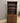 81916 Rustic Wooden Bookshelf with Cabinet