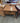 03836 Vintage Wooden Side Table with Drawers