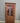 76851 Vintage Wood Display Corner Cabinet