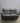 67545 Black Leather Two-Seater Sofa