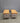 30105 Vintage Southwestern Patterned Upholstered Ottomans with Wood Tops