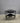 22776 Black Metal Corner Table with Shelves