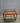 06576 Vintage Glass-Top Display Table