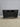 30902 Black Wooden Buffet Sideboard with Glass Paneled Doors