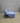 18749 Convertible Blue Chair Bed