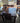 90859 Dark Wood Dining Table Set with Chairs