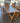 09466 Solid Oak Dining Table Set with Upholstered Chairs