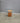 65605 Modern Glass-Top Side Table with Wooden Base