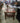 60740 Vintage Wooden Side Table