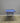 58734 Vintage Blue Folding Tray Table