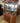 20454 Vintage Curved Glass Display Cabinet