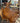 22419 Oval Oak Dining Table Set with Chairs