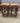 36095 Vintage Upholstered Wooden Polanski Bar Stools