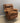 32372 Vintage Brown Corduroy Recliner