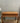 83181 Vintage Wooden Console Table with Three Drawers