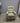 73805 Vintage Green Recliner Chair