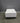 91337 White Tufted Upholstered Ottoman with Nailhead Trim