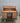 63559 Vintage Wooden Roll-Top Desk