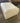 19400 White Leather Ottoman