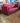 47445 Joy bird Modern Red Fabric Sleeper Sofa