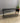 56080 Sleek Black Metal Office Desk
