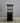 95259 Modern Black and Chrome Metal Shelving Unit