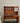 04370 Cherry Wood Desk with Hutch and Sliding Door