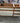 12117 Vintage Wood and Cream Kitchen Cabinet