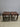 76398 Vintage Wooden End Tables Set
