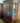 39148 Vintage Oak Glass Display Cabinet