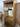 41804 Vintage Oak Hutch Cabinet