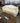 03289 Cream Upholstered Sofa with Elegant Curved Back