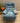 56532 Vintage Plush Blue Armchair Recliner