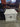 49786 Vintage White Wooden Cabinet with Ornate Handles