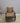 31650 Antique Wooden Armchair with Paisley Upholstery