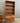 36729 Vintage Wooden Bookshelf with Cabinet
