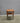 90405 Vintage Wooden Side Table with Shelf