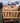 19083 Oak Wooden Magazine Rack