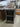 58321 Black Wooden Storage Cabinet