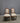 59705 Vintage Upholstered Wooden Armchairs