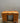 12951 Vintage Wooden Curved Desk with Drawers