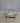 06858 Vintage Glass Top Brass Coffee Table